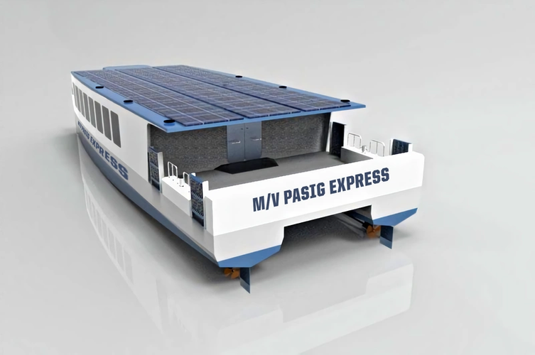 The winning team, under the guidance of Faculty Advisors Dr. Ivan CK Tam (Newcastle University) and Dr. Mohammed Abdul Hannan (Newcastle University) has designed MV Pasig Express, an aluminum hulled catamaran, with hybrid propulsion (CREDIT WFSA)