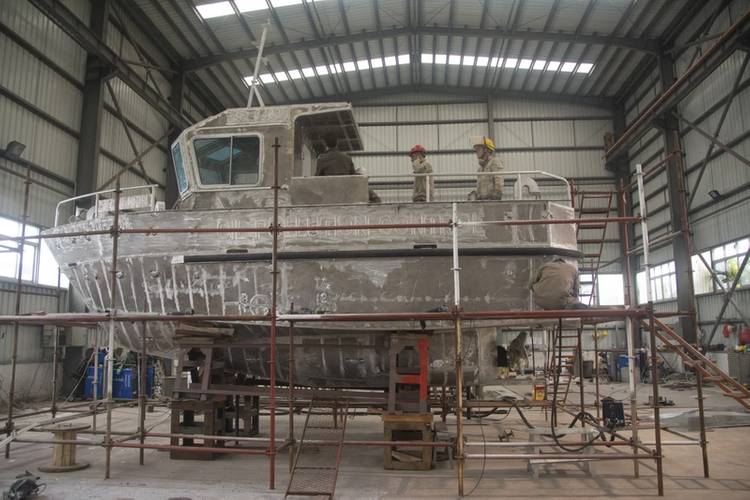 The yard has delivered a number of smaller aluminum vessels and has plans for a 40-meter crew boat.