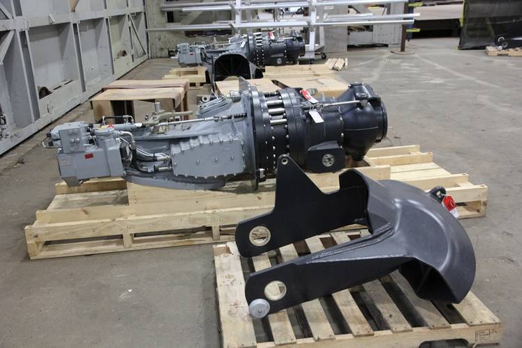 These CTVs are to be built with quad HM461 HamiltonJet waterjets. Photo: Senesco Marine.