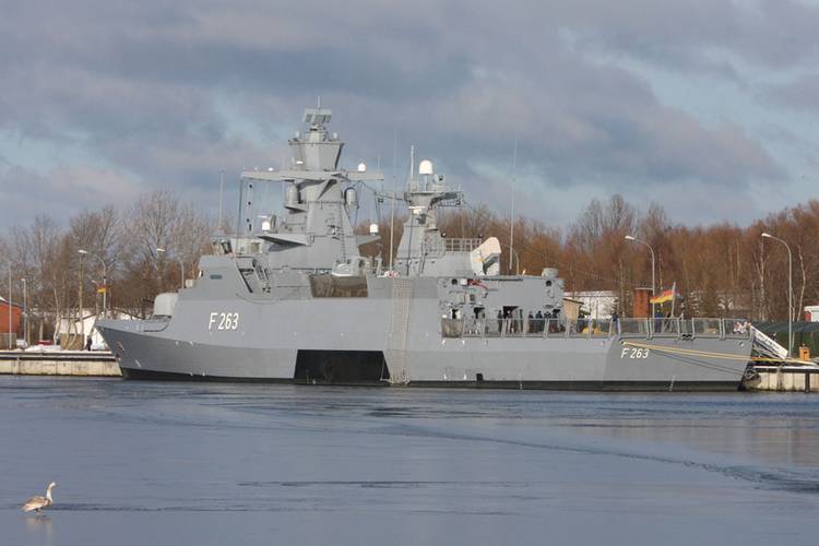 TKMS supplied the corvette Oldenburg for the German Navy