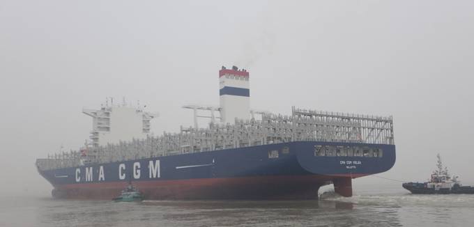 CMA CGM Volga (Photo courtesy of the CMA CGM Group)