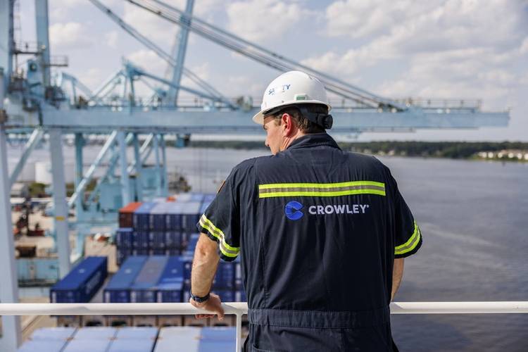 Workforce development at Crowley is a 24/7/365 endeavor.
All images courtesy Crowley