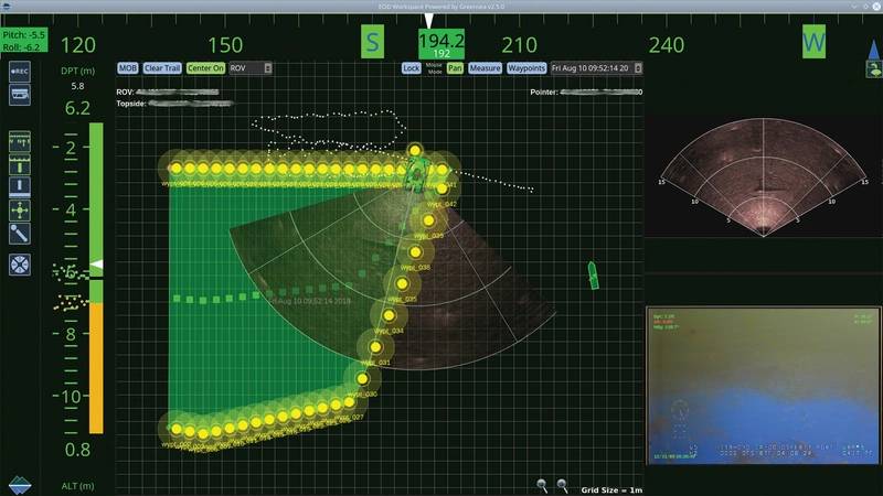 Autonomous hull grooming robot user