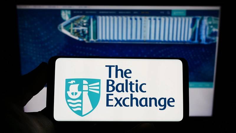 The Baltic Exchange's dry bulk sea