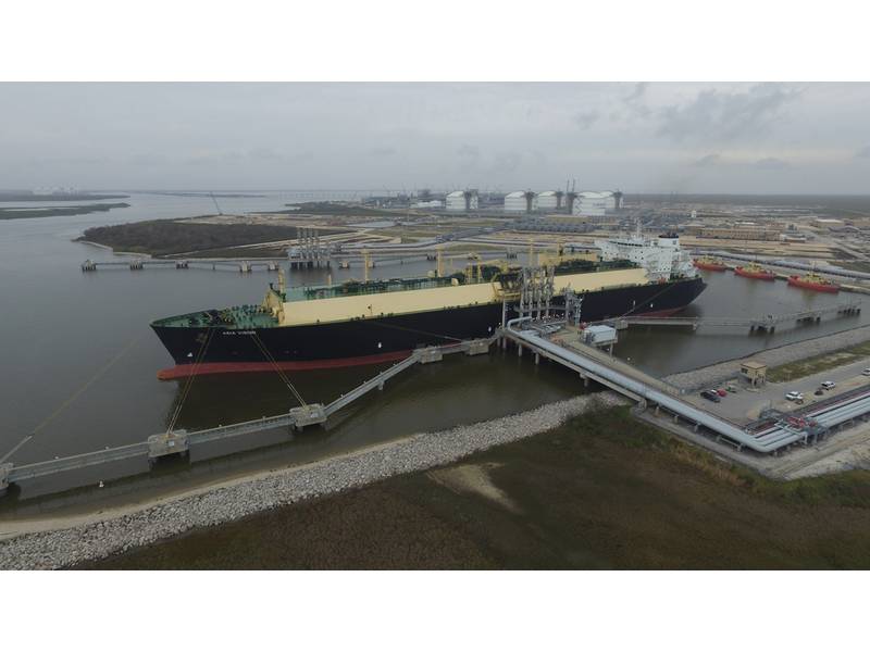 Cheniere's Sabine Pass export terminal.