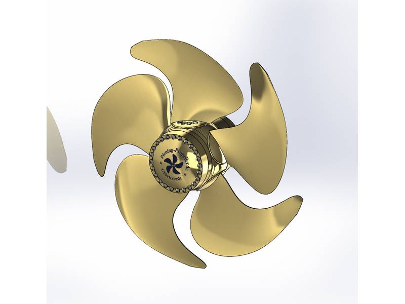 Environmentally-friendly PCP5 propeller