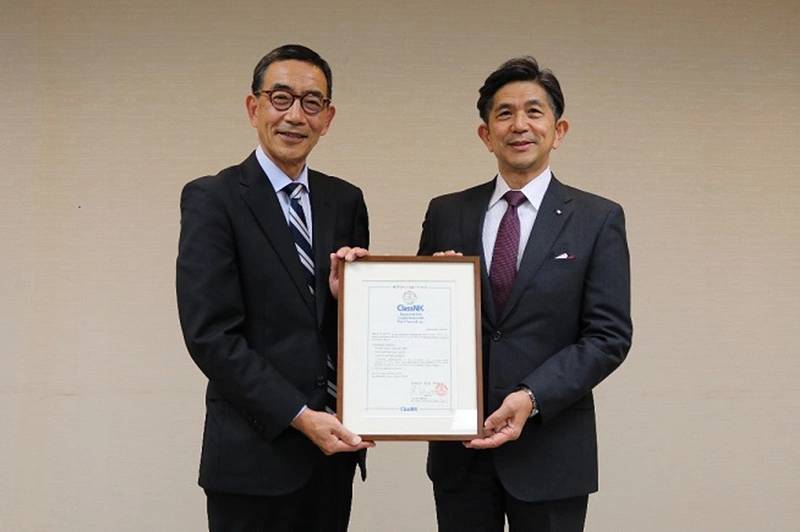From left, Hiroaki Sakashita, Class NK