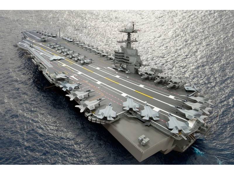 CVN 79: Image courtesy of NNS