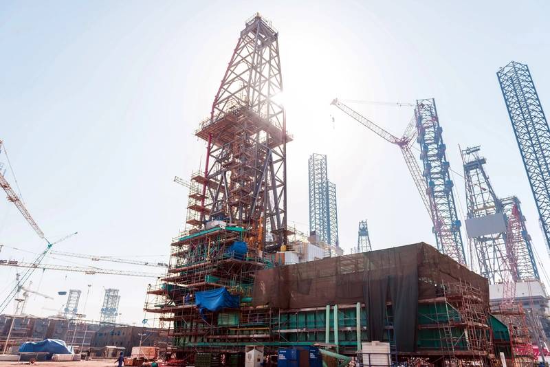 Lamprell Rig Under Construction (Photo: