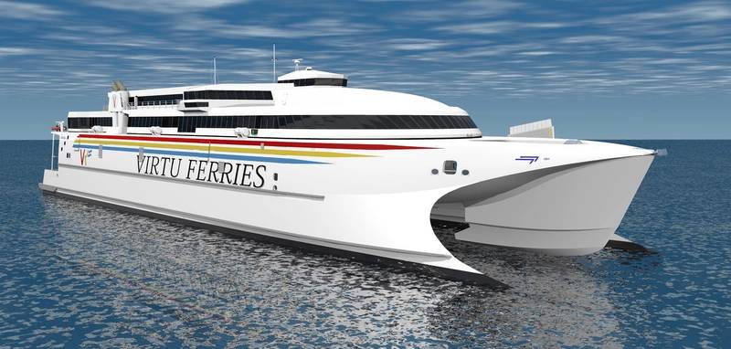 The largest high speed catamaran to