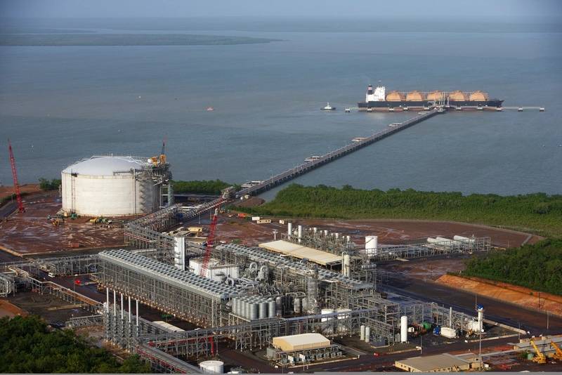 LNG liquefaction plant: Photo credit