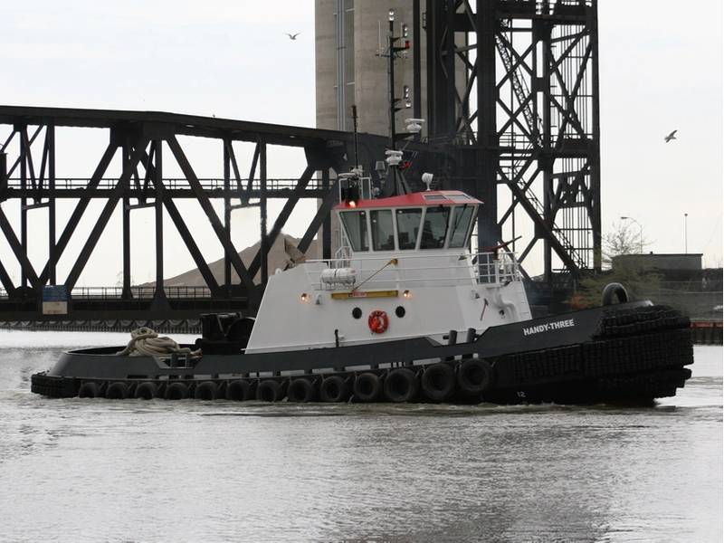newly constructed tugboat, HANDY-THREE