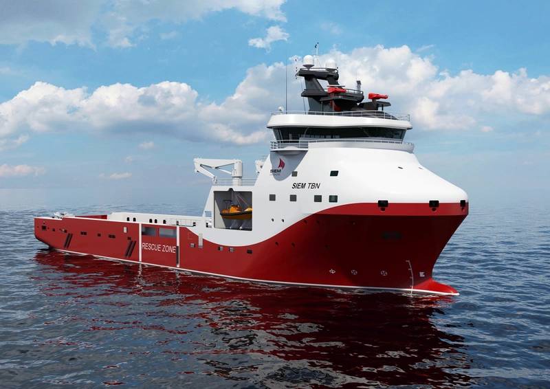 Siem Offshore's PSV: Image credit