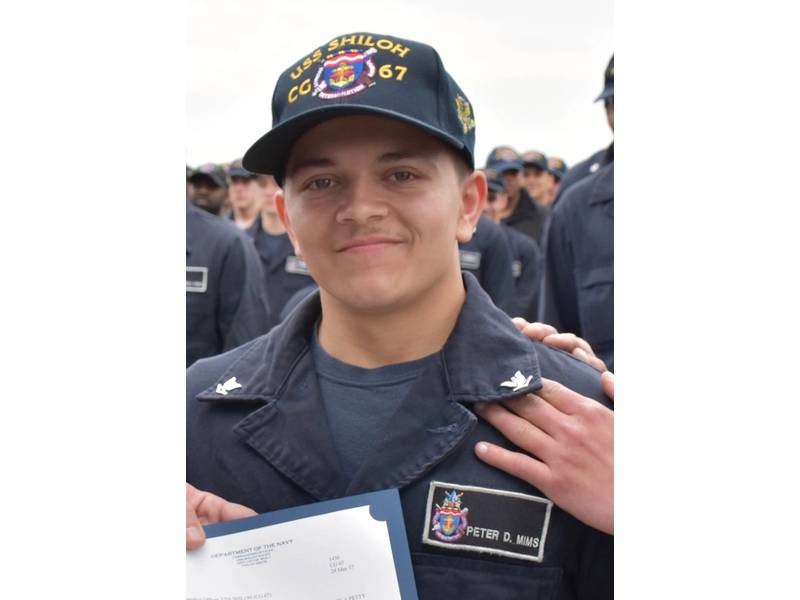 U.S. Navy Petty Officer Peter Mims,