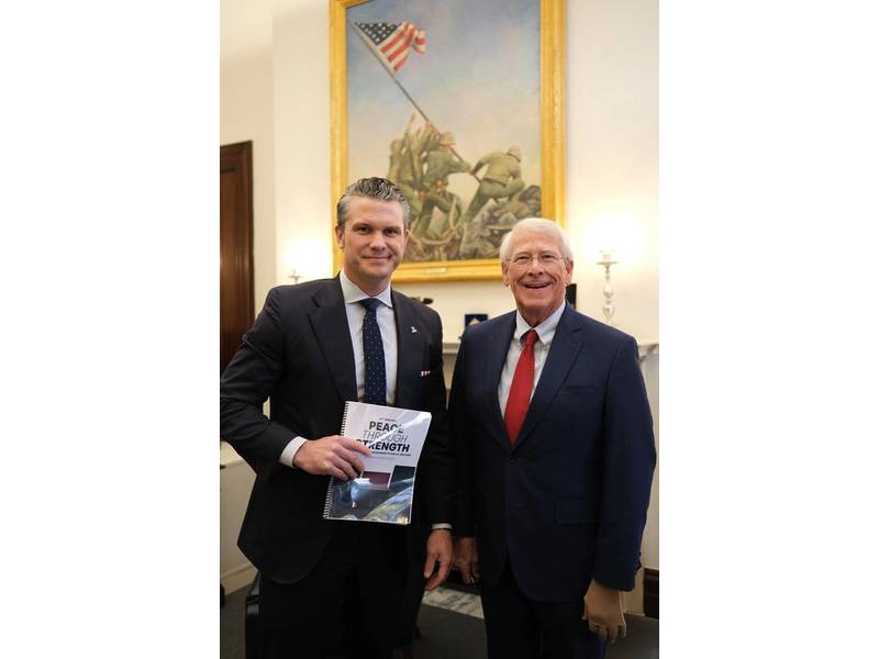 Photo courtesy U.S. Senator Roger