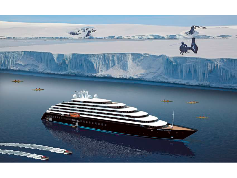 Recreation of the “Scenic Eclipse” on a