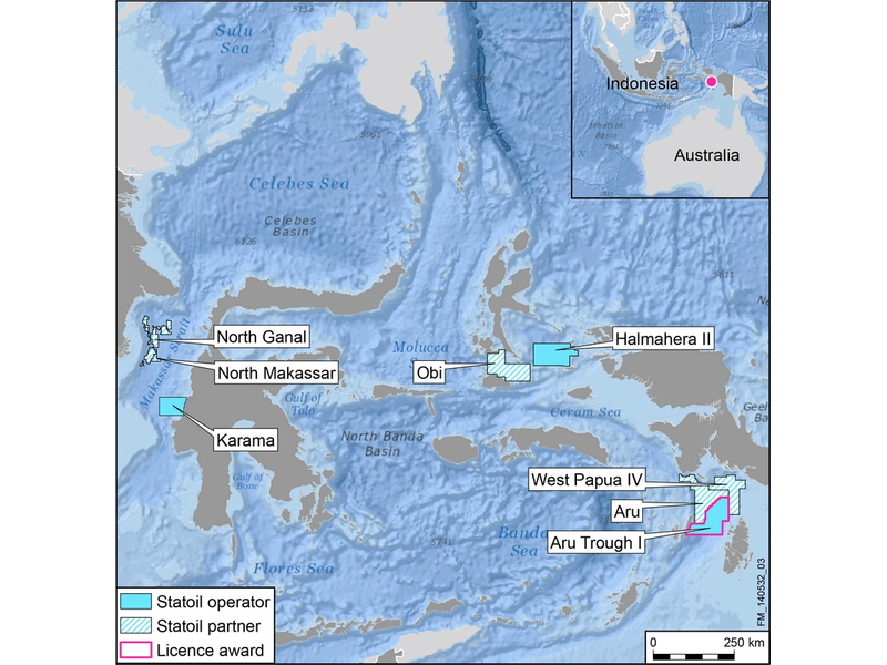 Statoil New Offshore Indonesia License Awarded