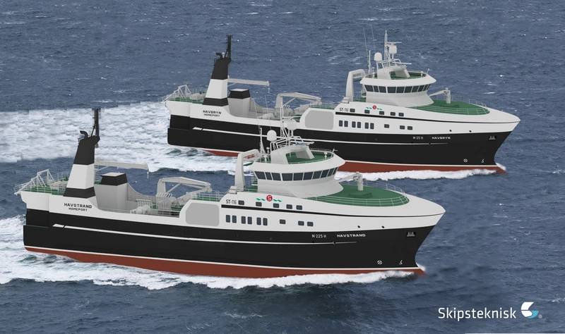 Stern Trawlers ST-116 new buildings.
