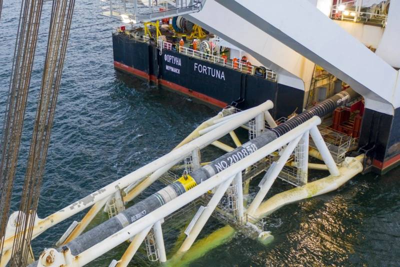 Last Nord Stream 2 pipe lowered into the