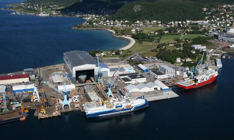 The Ulstein Verft yard on the west coast