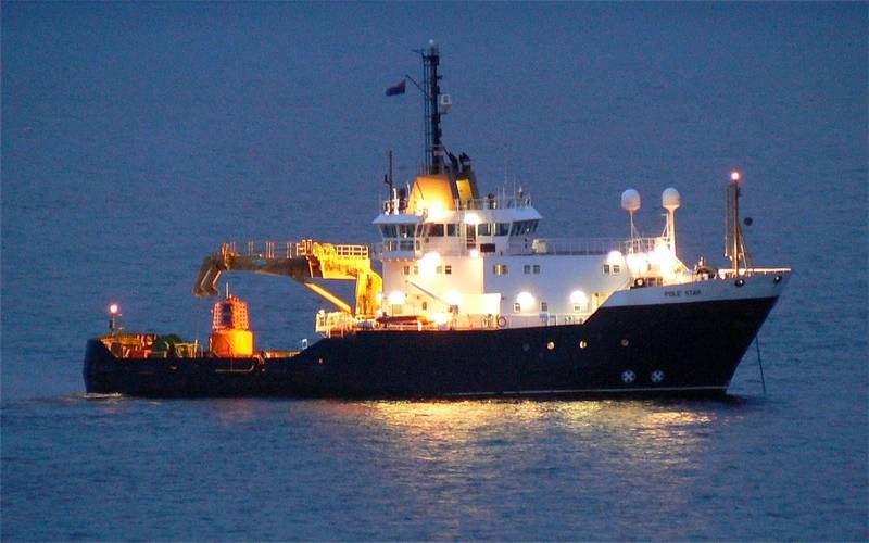 'The Pole Star, one of the vessels of