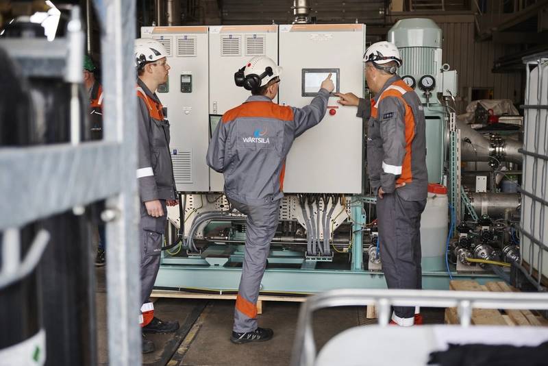 Wärtsilä Exhaust Treatment's engineers