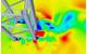 Air flow around crane truss