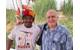 The author with one of the Nile River cruise boat crew. Image courtesy T. Nelson Thompson