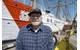 Jim Briggs, One of the Eagle’s first American crewmembers, returns to the vessel after 66 years (Photo: Jasmine Mieszala)