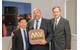 Colin Au, Chief Executive Genting Hong Kong; Economics Minister Harry Glawe; and Managing Director MV WERFTEN Jarmo Laakso (Photo: MV WERFTEN)