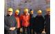 Doulis (far left) and Sven Lindblad (third from left) at the keel laying ceremony. Photos: Lindblad Expeditions