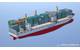 ECX-2000-C  2000 TEU Feeder Vessel of Bankok Max-size with counter rotating propellers (Image: KNUD E. HANSEN)