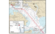 This excerpt of National Oceanic and Atmospheric Administration (NOAA) chart 12281 depicts the approach to the Cruise Maryland Terminal, South Locust Point, Baltimore Harbor, Md., via the Patapsco River. The red star denotes the accident location and the red line shows the track of the Carnival Pride as it proceeded to the berth on May 8, 2016. (NTSB graphic)