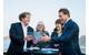 Frederic Hauge, Founder and President of the Bellona Foundation; Bjørg Tysdal Moe, Deputy Mayor of Stavanger; Bea ten Tusscher, Ambassador,Embassy of the Netherlands; and Arnout Damen, CCO of Damen (Photo: Damen)