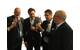 From left: Frits van Dongen, Arnout Damen (COO Damen), André Meijer (MD Imtech Marine), Henk Groen