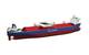 Graphical rendering of a 36,000-m3 GasChem ethane carrier featuring an MAN Diesel & Turbo Kappel propeller and rudder bulb, and an MM-Offshore EMPRESS rudder (Image: MAN Diesel & Turbo , courtesy Hartmann Reederei)