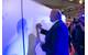 Harry Glawe signing the first reference cabin (© MV WERFTEN)