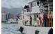 The Joseph Gerczak crew prepares to moor at their new homeport of Honolulu (USCG photo by Sara Muir)