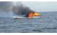 Lobster boat Dawn Breaker ablaze near Ipswich, Mass. (Photo: U.S. Coast Guard)
