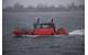 A TUCO Marine support vessel taking part in tracking systems testing in Faaborg, Denmark in December 2019. (Photo: DTU)