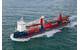 Nordana Sky sailing the North Sea with the first load on her hatches (Photo: Flying Focus)