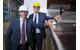 Norwegian Cruise Line president and CEO Andy Stuart and MEYER WERFT managing partner Tim Meyer at the keel laying for Norwegian Bliss. (Photo: NCL