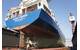 Ocean Charger in dock at ASRY this Jan for emergency stern seal repairs.