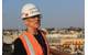 One-on-one with David M. Thomas, Jr. standing atop the wingwall of one of two drydocks in service at BAE System’s San Diego shipyard.
Photo: BAE Systems/Maria McGregor