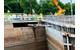 Lock arm recess area where debris could get caught if the water is high. This would cause the lock to fail.  By flushing out this area during the recent flooding, the lock was able to operate safely at a level of approximately 382.5 feet, ultimately allowing barge traffic to move through the lock at 2.0 feet higher than normal operating conditions.CREDIT: St. Louis Freightway
