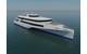 Render of the proposed 80 meter trimaran high speed passenger ferry concept for JR Kyushu Jet Ferry, announced in Japan (Image: Austal)