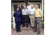 Left to Right: Cadet Daniela Andrade; Cadet Margaret Damarlane; Ed Chandler, Manager, HSSE, Canal Barge Company, Inc.; Kevin Atterberg, Mate; Taylor DuChaine, Human Resources; and Sidney Blakemore, Vessel Employment and Safety Specialist, at Canal Barge's Tankerman Workshop.