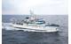 Shinyo-maru: with a length of 64.55 meters, she sails the Pacific and Indian Oceans for on board training in marine technology subjects, trolling, squid fishing and long line tuna fishing. (Photo: TUMSAT)