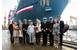 Special guests posing with Ane Mærsk Mc-Kinney Uggla and Jae-ho Ko, President and CEO of DSME (Photo: Maersk)