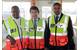 [L to R] Transnet National Ports Authority Chief Executive Tau Morwe, MSC’s South African Board Chairman Captain Salvatore Sarno and Transnet Port Terminals Chief Executive Karl Socikwa. [Photo by Terry Haywood]